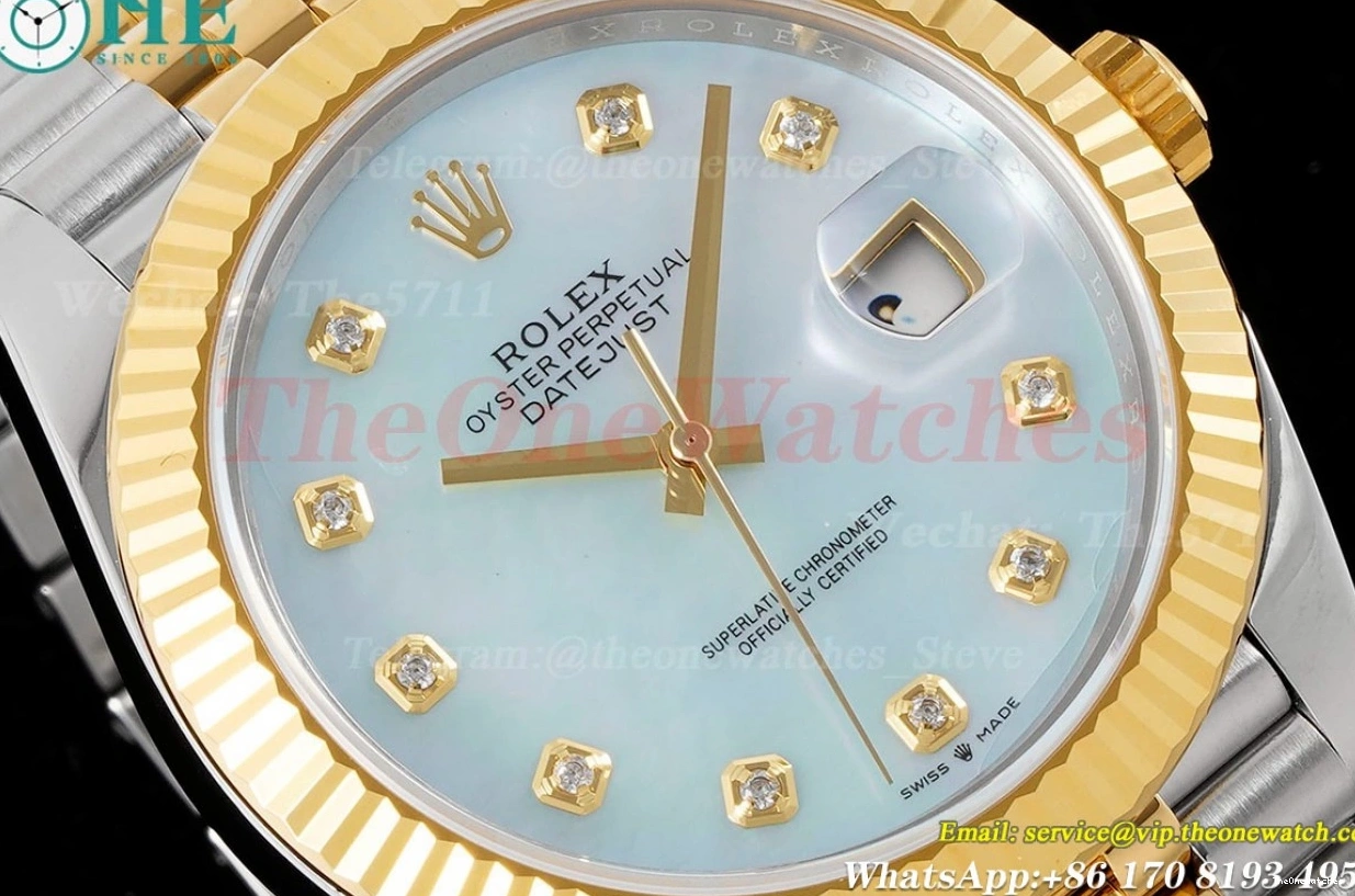 VR3235 Dial 41mm YG SS 126333 904L Jubilee Mop King Datejust Flt 0417